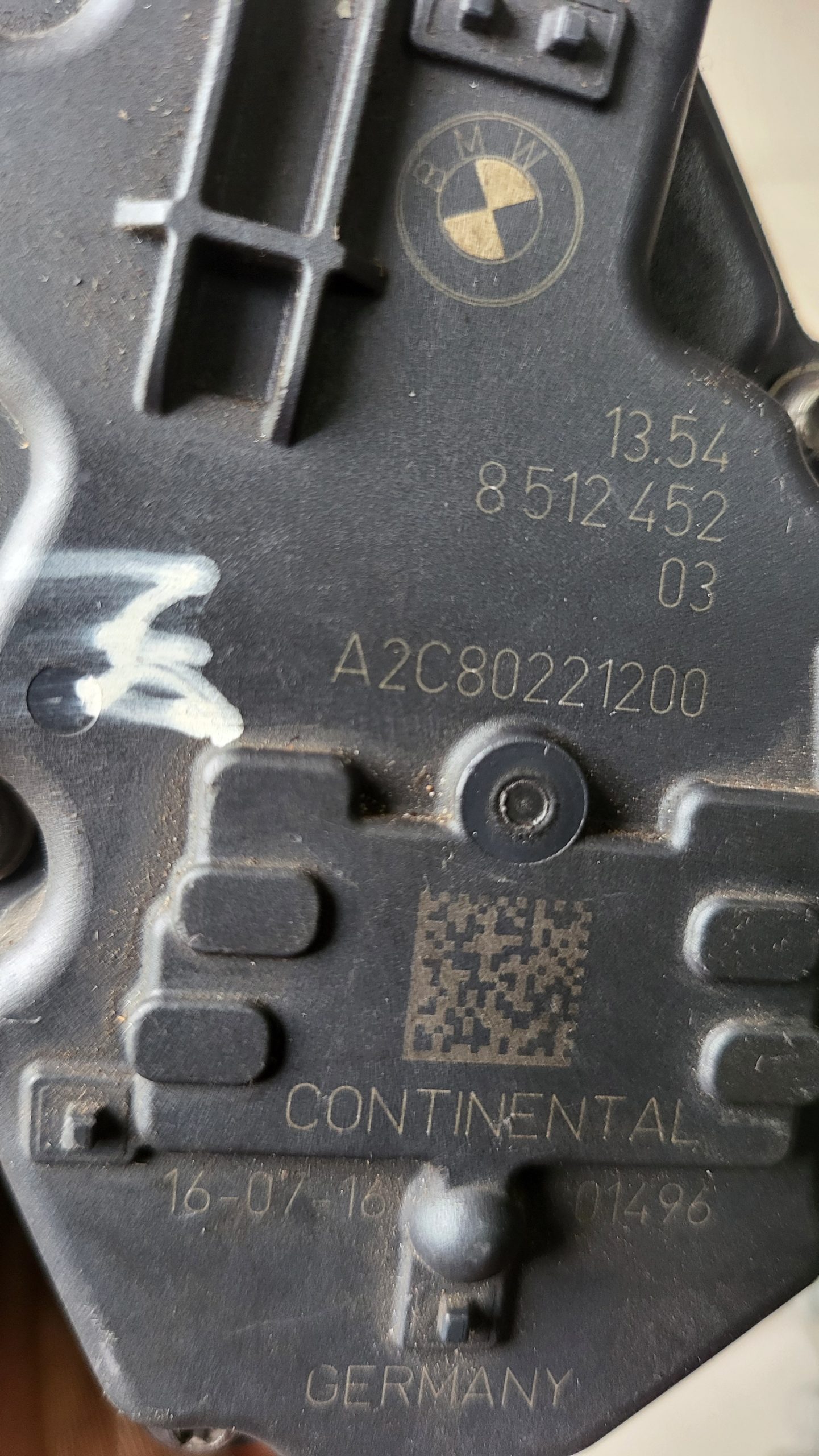 BMW MINI Continental throttle body A2C80221200 8512452-03 OEM used spare part