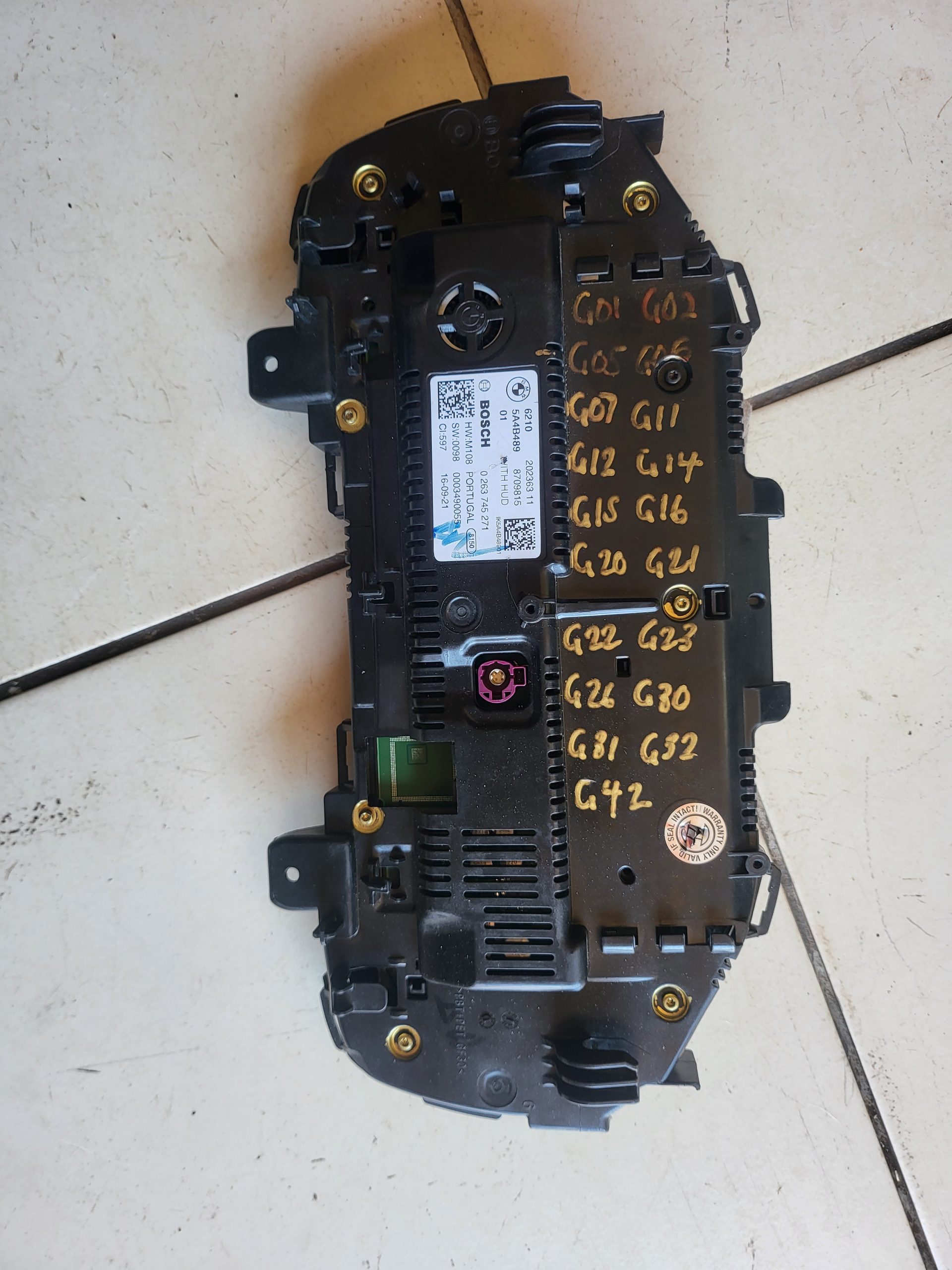 BMW Digital Cluster 621020236311 | 20236311 OEM - Image 3