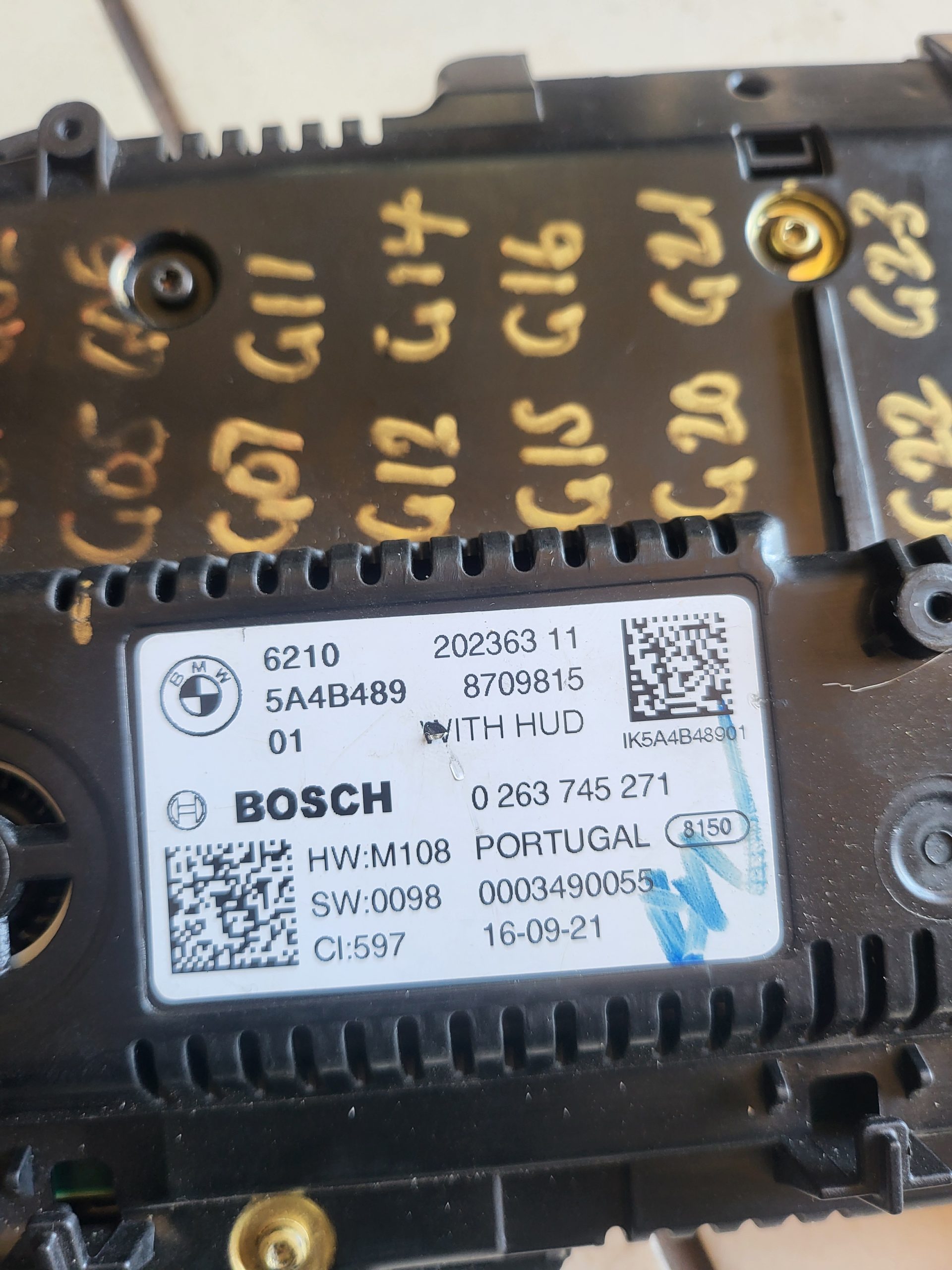 BMW Digital Cluster 621020236311 | 20236311 OEM - Image 4