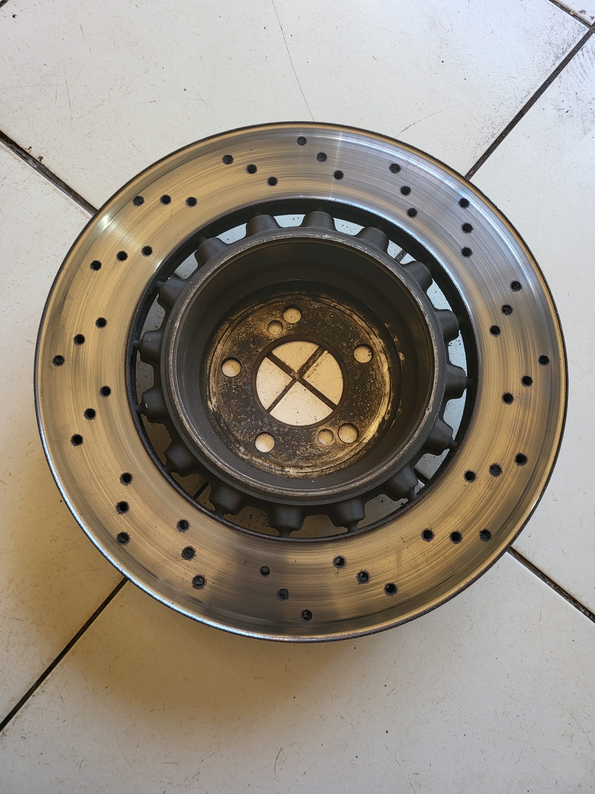 BMW Rear Left Brake Disc F85 F86 F15 F16 385x24mm - Image 3